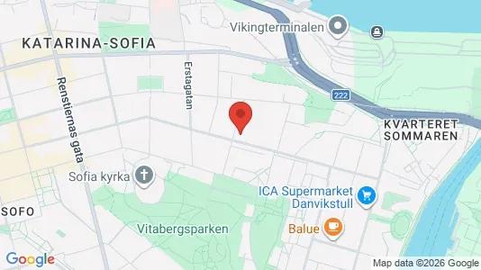 Apartments for rent i Södermalm - kort over placeringen