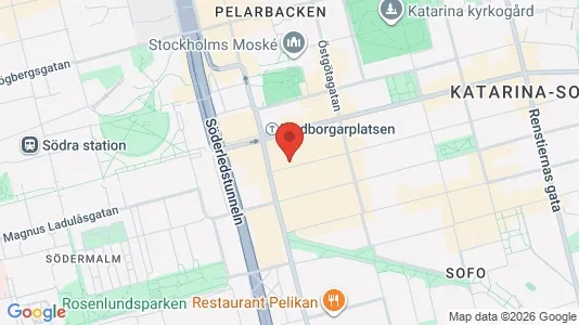 Apartments for rent i Södermalm - kort over placeringen