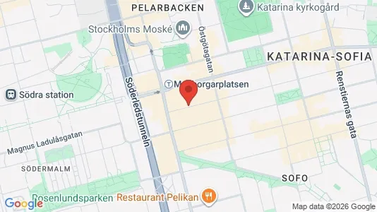 Apartments for rent i Södermalm - kort over placeringen