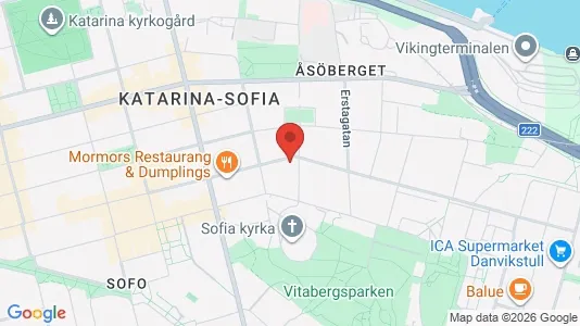 Apartments for rent i Södermalm - kort over placeringen