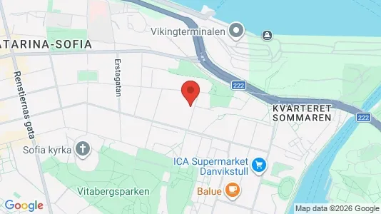 Apartments for rent i Södermalm - kort over placeringen