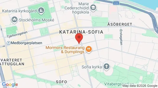 Apartments for rent i Södermalm - kort over placeringen