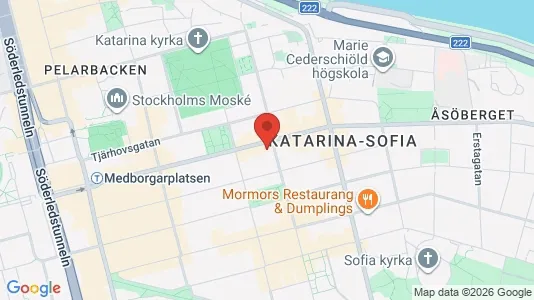Apartments for rent i Södermalm - kort over placeringen