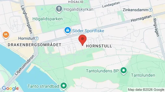 Apartments for rent i Södermalm - kort over placeringen