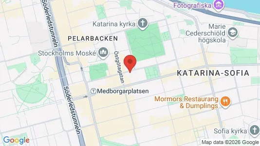 Apartments for rent i Södermalm - kort over placeringen
