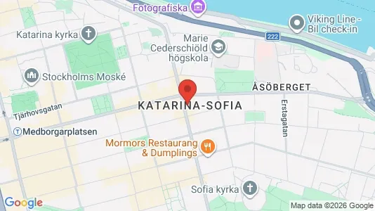 Apartments for rent i Södermalm - kort over placeringen