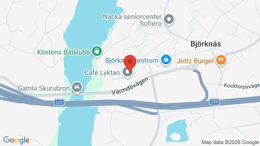 Apartments for rent i Nacka - kort over placeringen