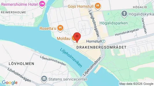 Apartments for rent i Södermalm - kort over placeringen