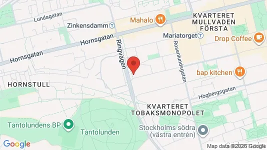 Apartments for rent i Södermalm - kort over placeringen