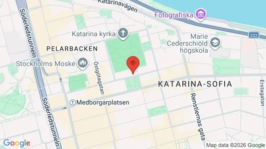 Apartments for rent i Södermalm - kort over placeringen