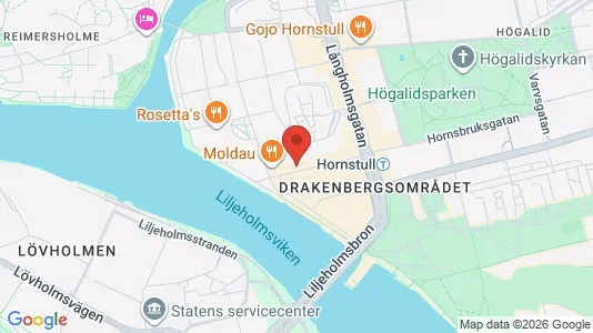 Apartments for rent i Södermalm - kort over placeringen