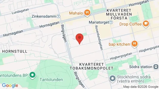 Apartments for rent i Södermalm - kort over placeringen