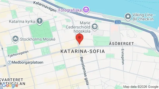 Apartments for rent i Södermalm - kort over placeringen