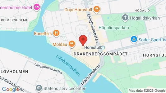 Apartments for rent i Södermalm - kort over placeringen