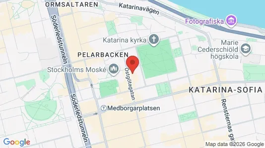 Apartments for rent i Södermalm - kort over placeringen