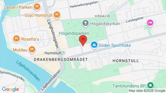 Apartments for rent i Södermalm - kort over placeringen