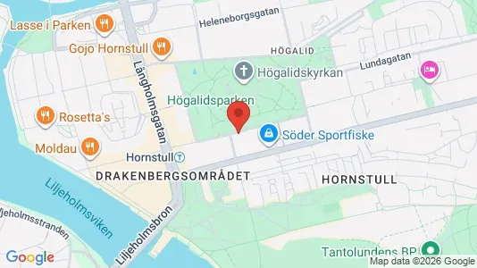 Apartments for rent i Södermalm - kort over placeringen