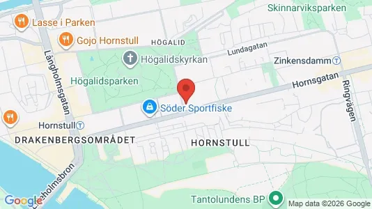 Apartments for rent i Södermalm - kort over placeringen