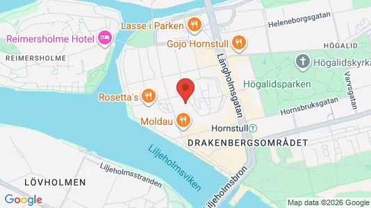 Apartments for rent i Södermalm - kort over placeringen
