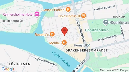 Apartments for rent i Södermalm - kort over placeringen