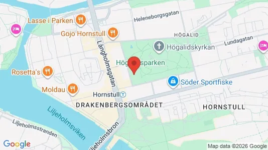 Apartments for rent i Södermalm - kort over placeringen