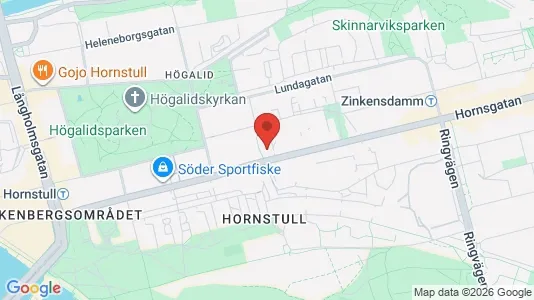 Apartments for rent i Södermalm - kort over placeringen