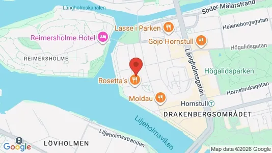 Apartments for rent i Södermalm - kort over placeringen