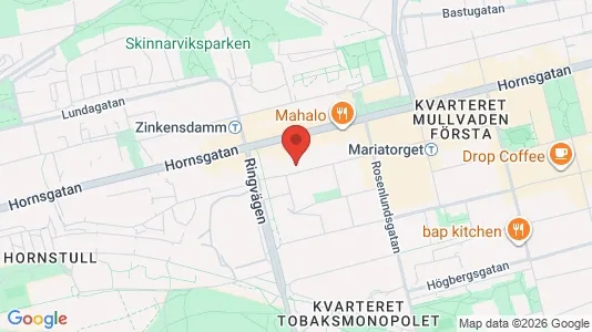 Apartments for rent i Södermalm - kort over placeringen