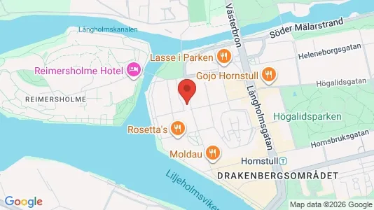 Apartments for rent i Södermalm - kort over placeringen