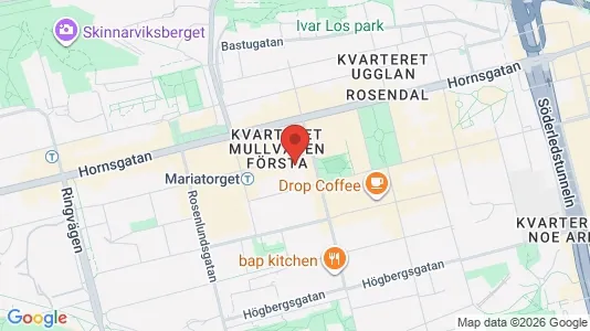 Apartments for rent i Södermalm - kort over placeringen