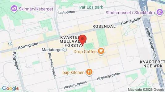 Apartments for rent i Södermalm - kort over placeringen