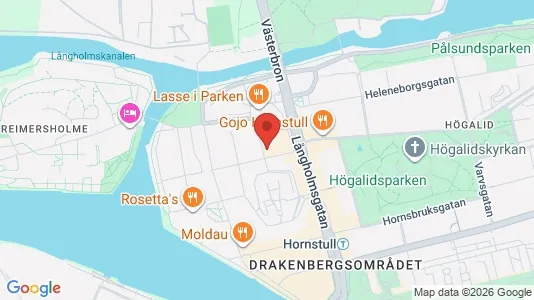 Apartments for rent i Södermalm - kort over placeringen