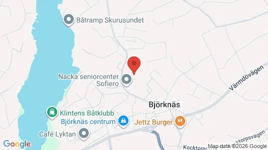 Apartments for rent i Nacka - kort over placeringen