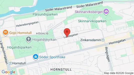 Apartments for rent i Södermalm - kort over placeringen