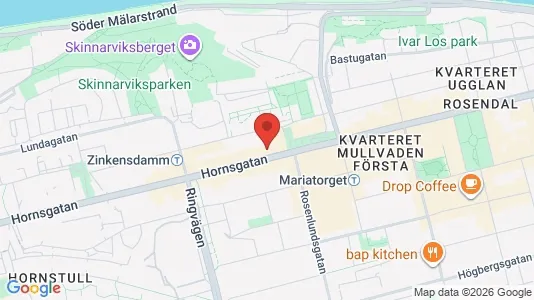 Apartments for rent i Södermalm - kort over placeringen