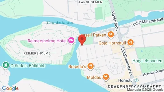 Apartments for rent i Södermalm - kort over placeringen