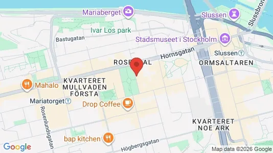 Apartments for rent i Södermalm - kort over placeringen
