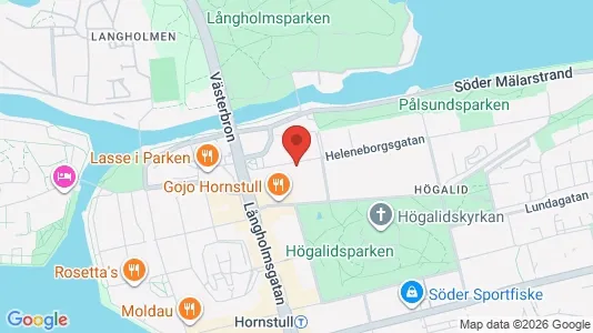 Apartments for rent i Södermalm - kort over placeringen