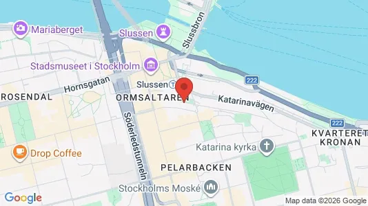 Apartments for rent i Södermalm - kort over placeringen