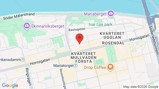 Apartments for rent i Södermalm - kort over placeringen