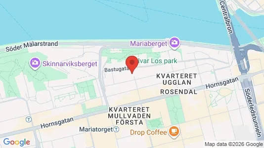 Apartments for rent i Södermalm - kort over placeringen