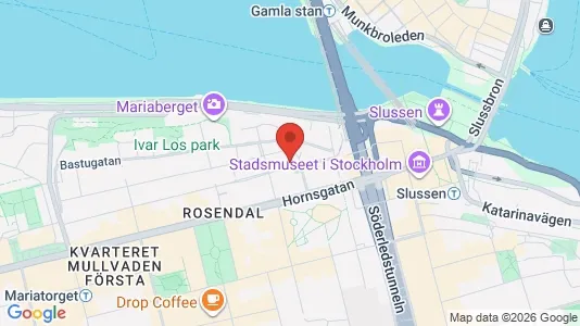 Apartments for rent i Södermalm - kort over placeringen