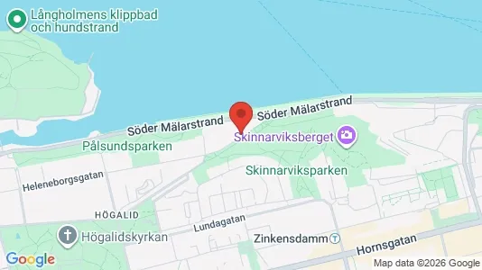 Apartments for rent i Södermalm - kort over placeringen