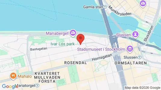 Apartments for rent i Södermalm - kort over placeringen