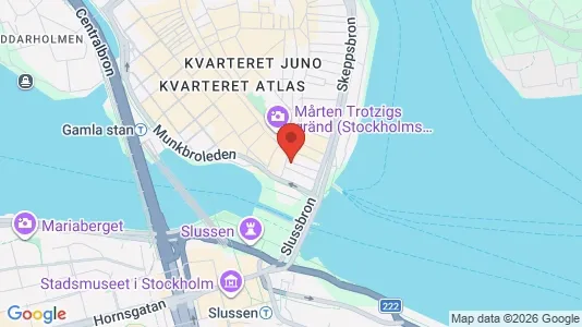 Apartments for rent i Stockholm City - kort over placeringen