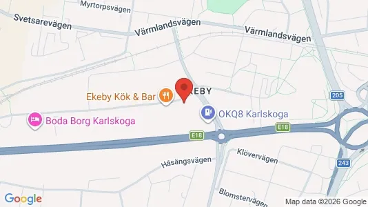 Apartments for rent i Karlskoga - kort over placeringen