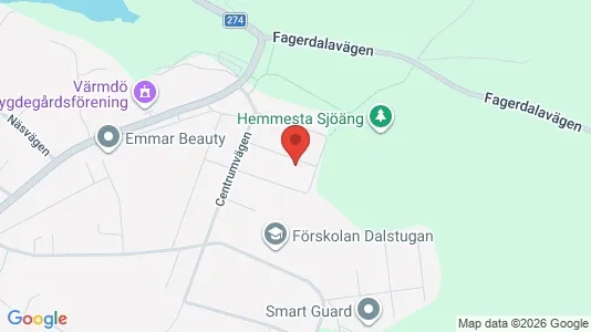 Apartments for rent i Värmdö - kort over placeringen
