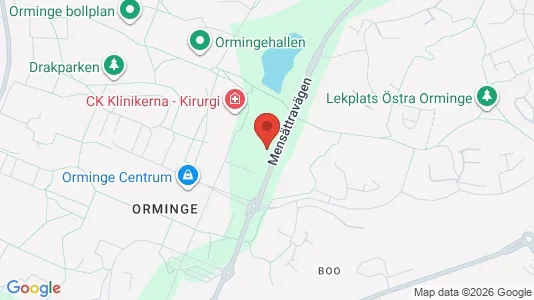 Apartments for rent i Nacka - kort over placeringen