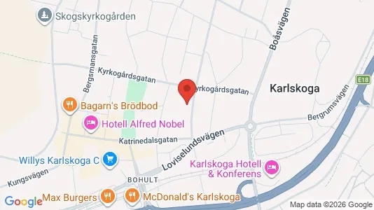 Apartments for rent i Karlskoga - kort over placeringen