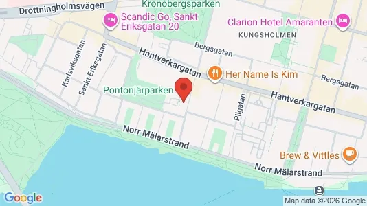 Apartments for rent i Kungsholmen - kort over placeringen
